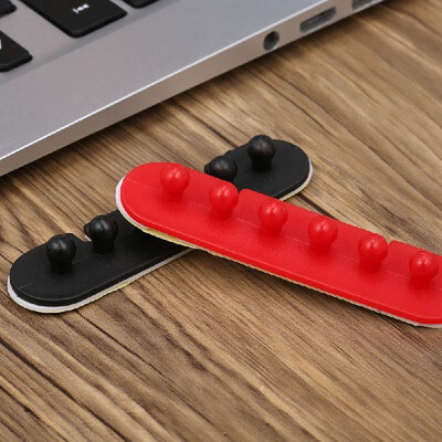 CC-595 Multipurpose Desktop Phone Cable Winder Earphone Clip Charger Organizer Management Wire Cord Fixer ABS Holder 5 Slot Strip
CC-595 Multipurpose Desktop Phone Cable Winder Earphone Clip Charger Organizer Management Wire Cord Fixer ABS Holder 5 Slot Strip