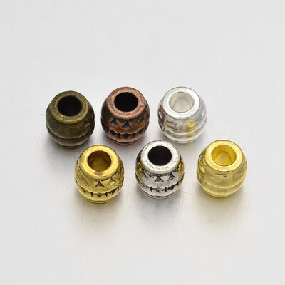 Tibetan Style Large Hole Barrel European Beads Cadmium Free & Lead Free Mixed Color 8x8mm Hole 35mm
Tibetan Style Large Hole Barrel European Beads Cadmium Free & Lead Free Mixed Color 8x8mm Hole 35mm