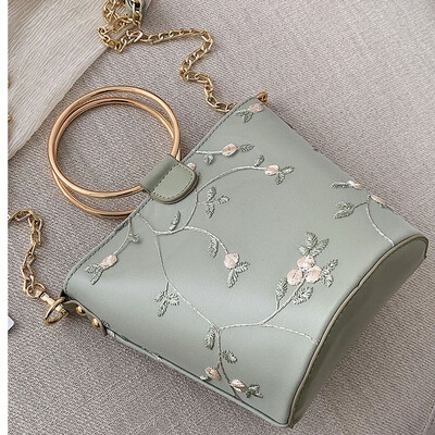 Tailored Fashion Women Embroidery Flower Leather Bucket Bag Crossbody Bag Shoulder Bags
Tailored Fashion Women Embroidery Flower Leather Bucket Bag Crossbody Bag Shoulder Bags