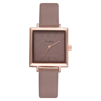 Simple temperament quartz s table European&American square head PU strap ladies watch fashion ladies watch
Simple temperament quartz s table European&American square head PU strap ladies watch fashion ladies watch