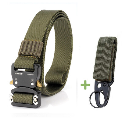 Military Canvas Belt Men Tactical Designer 25CM Width Army Belts For Jeans Pants Nylon Belt Black Metal Buckle Thin Waist Belt
Military Canvas Belt Men Tactical Designer 25CM Width Army Belts For Jeans Pants Nylon Belt Black Metal Buckle Thin Waist Belt