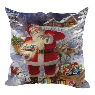 Tailored Christmas Pillow Cover Pillowcases Decorative Sofa Cushion Cover Home Decoration
Tailored Christmas Pillow Cover Pillowcases Decorative Sofa Cushion Cover Home Decoration