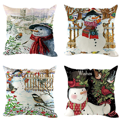 Siaonvr 4Pcs Christmas Pillow Cover Pillowcases Decorative Sofa Cushion Cover Decoration
Siaonvr 4Pcs Christmas Pillow Cover Pillowcases Decorative Sofa Cushion Cover Decoration