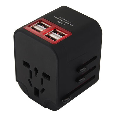 All-In-One Universal World Wide Travelling AC Adapter Plug AUUKUSEU International Power Charger Electric USB Conversion Power
All-In-One Universal World Wide Travelling AC Adapter Plug AUUKUSEU International Power Charger Electric USB Conversion Power