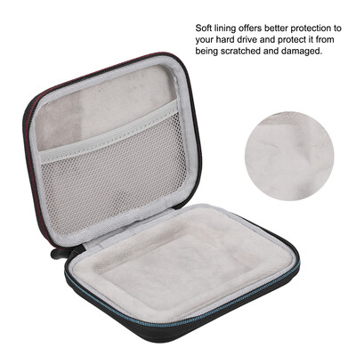 Hard Drive Carrying Case Portable Storage Bag EVA Shockproof Hard Disk Cables Charger Organizer for Seagate Fast SSD Impact Resist
Hard Drive Carrying Case Portable Storage Bag EVA Shockproof Hard Disk Cables Charger Organizer for Seagate Fast SSD Impact Resist