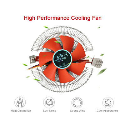 CPU Cooler Fan Heatsink Cooling Fan Air PC CPU Cooling Radiator 3 Pin for Intel LGA775 1155 AMD AM2 AM3 754
CPU Cooler Fan Heatsink Cooling Fan Air PC CPU Cooling Radiator 3 Pin for Intel LGA775 1155 AMD AM2 AM3 754