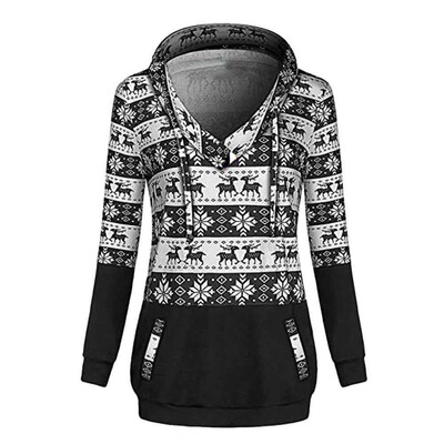 Gobestart Womens Christmas Printed Hoodies Sweatshirt Xmas Ladies Tops Jumper Pullover
Gobestart Womens Christmas Printed Hoodies Sweatshirt Xmas Ladies Tops Jumper Pullover