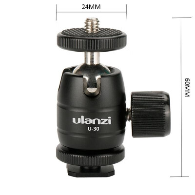 Mini Metal Ball Head 14 Screw Mount 360°Rotatable Ballhead Tripod Accessory for Camera with Hot Shoe
Mini Metal Ball Head 14 Screw Mount 360°Rotatable Ballhead Tripod Accessory for Camera with Hot Shoe