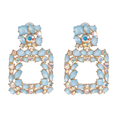 2019 New Fashion Geometric Crystal Earrings for Women Boho Rhinestone Statement Earring Fashion Jewelry Bijoux
2019 New Fashion Geometric Crystal Earrings for Women Boho Rhinestone Statement Earring Fashion Jewelry Bijoux