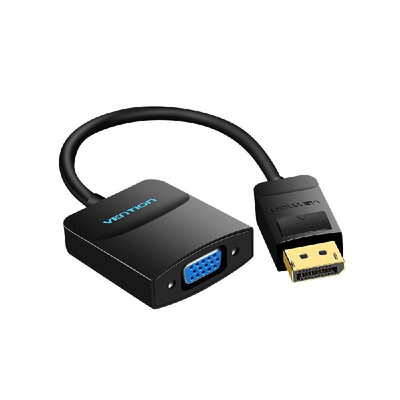 VENTION DP to VGA Adapter Displayport to VGA Female HD 1080P Converter Cable for Laptop TV Projector Video Converter 15cm591in B
VENTION DP to VGA Adapter Displayport to VGA Female HD 1080P Converter Cable for Laptop TV Projector Video Converter 15cm591in B
