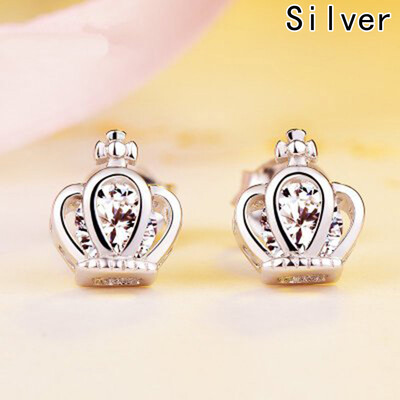 Women Wedding Earings Girl Jewelry Retro Smart Crown Earrings Temperament Personality 
Women Wedding Earings Girl Jewelry Retro Smart Crown Earrings Temperament Personality
