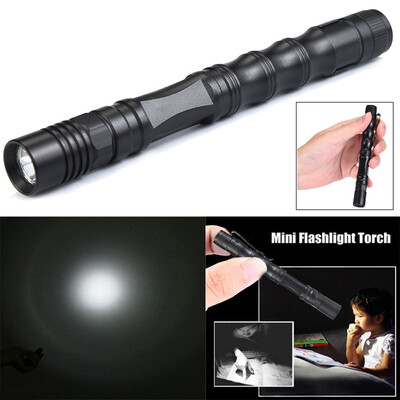 Saidsome Q5 LED Flashlight Clip Mini Penlight Torch Lamp Pocket Light For AAA Battery flashlight lamp
Saidsome Q5 LED Flashlight Clip Mini Penlight Torch Lamp Pocket Light For AAA Battery flashlight lamp