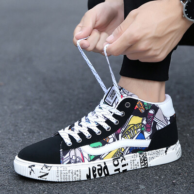 High-help canvas shoes mens summer Korean casual students summer Korean casual students autumn tide shoes all-in-one shoes
High-help canvas shoes mens summer Korean casual students summer Korean casual students autumn tide shoes all-in-one shoes