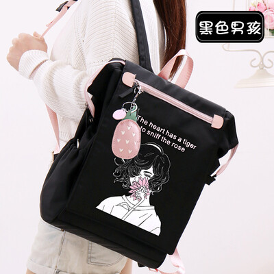 Junior high school schoolbag female Korean high school students ins wind college students backpack simple Mori high-capacity backp
Junior high school schoolbag female Korean high school students ins wind college students backpack simple Mori high-capacity backp
