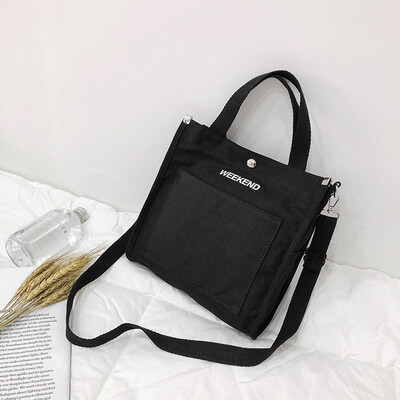 Tailored Female Letter Canvas Bag Canvas Shoulder Bag Female Bag Student Laptop Bag
Tailored Female Letter Canvas Bag Canvas Shoulder Bag Female Bag Student Laptop Bag