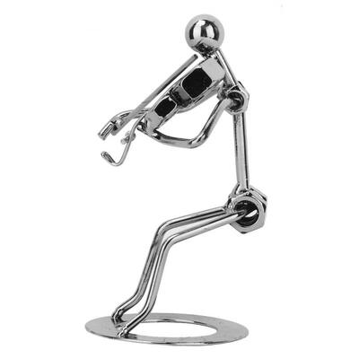 Greensen Vintage Iron Art Black Man Figure Violin Performer Home Bar Display Desktop Decoration Ornament
Greensen Vintage Iron Art Black Man Figure Violin Performer Home Bar Display Desktop Decoration Ornament
