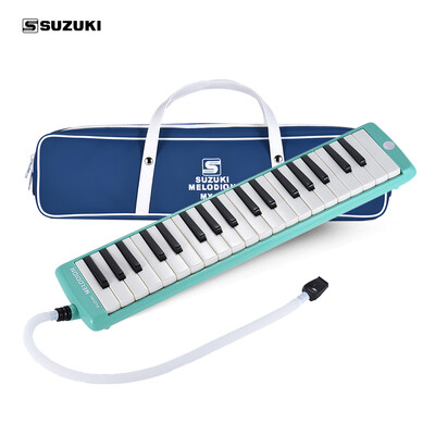 SUZUKI MX-37D 37-Key Melodion Melodica Pianica Musical Instrument with Long & Short Mouthpiece Carry Bag Cleaning Cloth for Studen
SUZUKI MX-37D 37-Key Melodion Melodica Pianica Musical Instrument with Long & Short Mouthpiece Carry Bag Cleaning Cloth for Studen