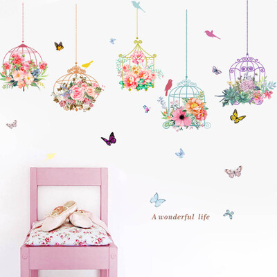 〖Follure〗Birdcage Butterfly Flowers Background Wall Decoration Removable Wall Stickers
〖Follure〗Birdcage Butterfly Flowers Background Wall Decoration Removable Wall Stickers