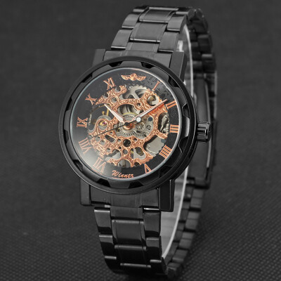 Gobestart T-WINNER Hollow Luxury Design Business Fashion Mens Steel Belt Mechanical Watch
Gobestart T-WINNER Hollow Luxury Design Business Fashion Mens Steel Belt Mechanical Watch