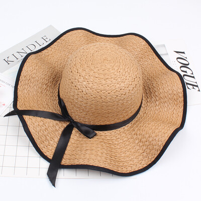 Women Sun Straw Hat Bowknot Large Wide Brim Floppy Casual Summer Beach Cap Seaside Holiday Hat
Women Sun Straw Hat Bowknot Large Wide Brim Floppy Casual Summer Beach Cap Seaside Holiday Hat