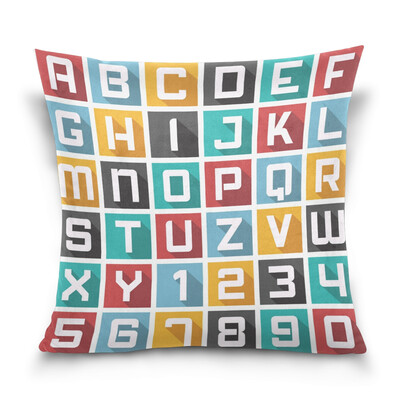 ALAZA 16 X 16 inch Pillow Case Decorative Cushion Cover Font Icons Pattern Pillowcase
ALAZA 16 X 16 inch Pillow Case Decorative Cushion Cover Font Icons Pattern Pillowcase