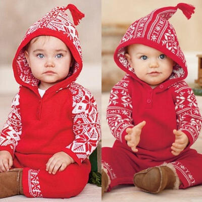 Cute Newborn Infant Baby Girl Boy Christmas XMAS Clothes Hooded Robes Romper Jumpsuit Bodysuit Outfits Sets
Cute Newborn Infant Baby Girl Boy Christmas XMAS Clothes Hooded Robes Romper Jumpsuit Bodysuit Outfits Sets
