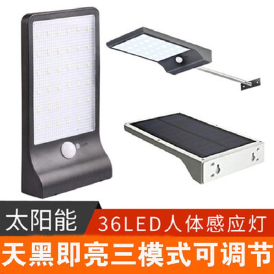 Cross-border dedicated 36LED solar light human body induction lamp ultra-thin outdoor waterproof courtyard rural street lamp wall
Cross-border dedicated 36LED solar light human body induction lamp ultra-thin outdoor waterproof courtyard rural street lamp wall