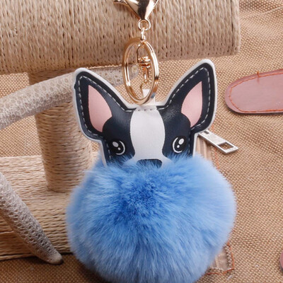 Key Rabbit Special Pendant New Leather Rabbit Fur Ball French Bulldog Keychain Ball Dog Bulldog Keychain
Key Rabbit Special Pendant New Leather Rabbit Fur Ball French Bulldog Keychain Ball Dog Bulldog Keychain