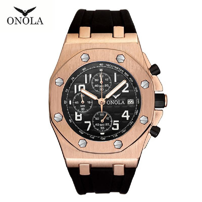 ONOLA ON6805 Men Quartz Watch Silica Gel Band Fashion Multifunction Wristwatch 3ATM Chronograph Calendar Date Display Watches
ONOLA ON6805 Men Quartz Watch Silica Gel Band Fashion Multifunction Wristwatch 3ATM Chronograph Calendar Date Display Watches