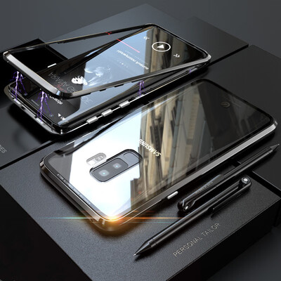 For Samsung Galaxy S9 S9 Plus Case Magnetic Adsorption Metal Bumper Tempered Glass Back Cover Slim Hard Shockproof Phone Case
For Samsung Galaxy S9 S9 Plus Case Magnetic Adsorption Metal Bumper Tempered Glass Back Cover Slim Hard Shockproof Phone Case