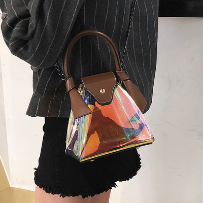 Small bag female 2019 new Korean version of the laser package student transparent beach bag shoulder diagonal package portable jelly bag
Small bag female 2019 new Korean version of the laser package student transparent beach bag shoulder diagonal package portable jelly bag