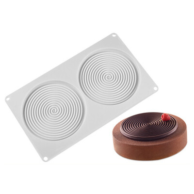1PC Spiral Shape Silicone Cake Mold Food Grade Decorating Baking Bakeware Mold Tray for Fondant Cake Mousse Dessert Muffin
1PC Spiral Shape Silicone Cake Mold Food Grade Decorating Baking Bakeware Mold Tray for Fondant Cake Mousse Dessert Muffin