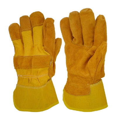 Welding Gloves Two-layer of Cowhide Gloves Leather Welding Gloves Wear-resistant HeatFire Resistant Protective Gloves Safety Work
Welding Gloves Two-layer of Cowhide Gloves Leather Welding Gloves Wear-resistant HeatFire Resistant Protective Gloves Safety Work