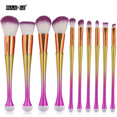 〖Follure〗New Arrival 10Pc Mermaid Foundation Eyeshadow Contour Eye Lip Makeup Brushes Set
〖Follure〗New Arrival 10Pc Mermaid Foundation Eyeshadow Contour Eye Lip Makeup Brushes Set