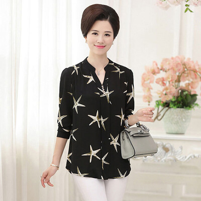 Yu Zhaolin 2019 new middle-aged womens 40-50 years old mother loaded spring&autumn T-shirt top YWMM191369 black
Yu Zhaolin 2019 new middle-aged womens 40-50 years old mother loaded spring&autumn T-shirt top YWMM191369 black