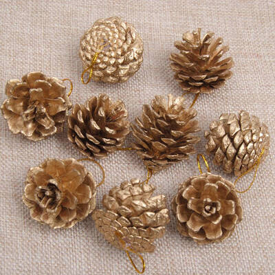 1PC Christmas Pine Cones Ornaments Wood Pinecone DIY Xmas Tree Pendant Gold Silver Christmas Party Office Decoration Home Decor
1PC Christmas Pine Cones Ornaments Wood Pinecone DIY Xmas Tree Pendant Gold Silver Christmas Party Office Decoration Home Decor