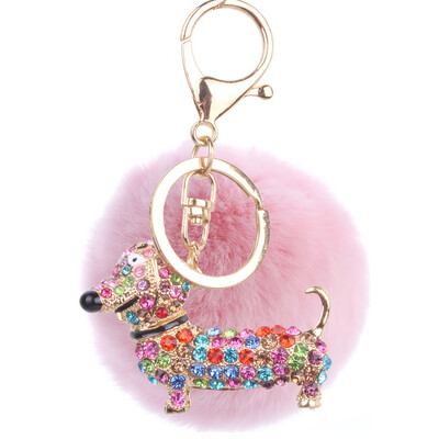 Cute Keji Keychain Diamond Cartoon Puppy Keychain Gift Rex Rabbit Fur Plush Ball Jewelry
Cute Keji Keychain Diamond Cartoon Puppy Keychain Gift Rex Rabbit Fur Plush Ball Jewelry