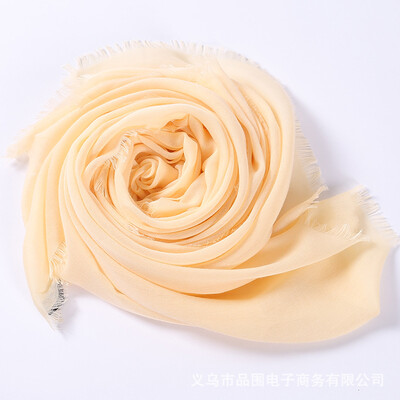 Korean version of the wild color super spring&summer sunscreen cotton&linen scarf literary national wind womens winter shawl Korean silk scarf
Korean version of the wild color super spring&summer sunscreen cotton&linen scarf literary national wind womens winter shawl Korean silk scarf