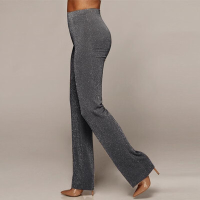 Sexy Women Wide Leg Pants Solid Color Elastic High Waist Winter Stretch Casual Pants Party Trousers
Sexy Women Wide Leg Pants Solid Color Elastic High Waist Winter Stretch Casual Pants Party Trousers