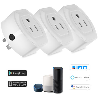 Mini Wifi Smart Plug with OnOff Switch Support Phone App Control Anywhere&Anytime Timing Function Voice Control for Amazon A
Mini Wifi Smart Plug with OnOff Switch Support Phone App Control Anywhere&Anytime Timing Function Voice Control for Amazon A