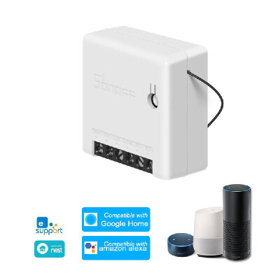 SONOFF MINI DIY Two Way Smart Switch Small Body Remote Control WiFi Switch Support An External Switch Work With Google HomeNest I
SONOFF MINI DIY Two Way Smart Switch Small Body Remote Control WiFi Switch Support An External Switch Work With Google HomeNest I