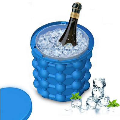 Silicone Ice Bucket Freeze Mold Space Saving Ice Cubes Maker Mold Reusable Ice Buckets Cubes Bar Tools
Silicone Ice Bucket Freeze Mold Space Saving Ice Cubes Maker Mold Reusable Ice Buckets Cubes Bar Tools