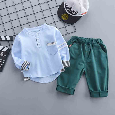 Autumn Children Baby Boys Casual Long Sleeve Striped Print T-shirt Blouse TopsPants Trouser Set
Autumn Children Baby Boys Casual Long Sleeve Striped Print T-shirt Blouse TopsPants Trouser Set