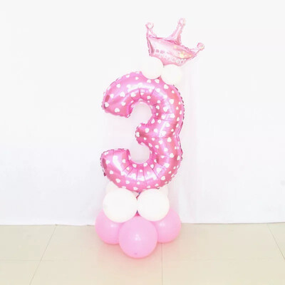 FUNNYBUNNY Mix set 30" Numbers 0-9 pink&Blue Typ foil balloons Birthday Party balloons Pink With Crown Shape
FUNNYBUNNY Mix set 30" Numbers 0-9 pink&Blue Typ foil balloons Birthday Party balloons Pink With Crown Shape