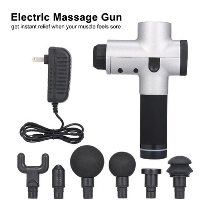 Electric Massage Gun Handheld Cordless Tissue Massager for Muscle Deep Relaxation 3 Speeds Adjustable Percussion Massage Device wi
Electric Massage Gun Handheld Cordless Tissue Massager for Muscle Deep Relaxation 3 Speeds Adjustable Percussion Massage Device wi