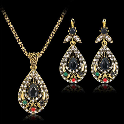 Trendy Jewelry Set Bohemia Water drop Necklace Earring Statement Jewelry Sets For Women Lady
Trendy Jewelry Set Bohemia Water drop Necklace Earring Statement Jewelry Sets For Women Lady