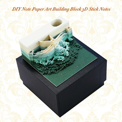 DIY Note Paper Art Building Block 3D Stick Notes Convenience Stickers Papers Card Craft Creative Post Notes The Great Wall
DIY Note Paper Art Building Block 3D Stick Notes Convenience Stickers Papers Card Craft Creative Post Notes The Great Wall