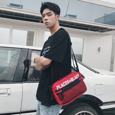 Korean version of shoulder bag street mens bag tide mens shoulder bag men&women couples messenger bag summer bag
Korean version of shoulder bag street mens bag tide mens shoulder bag men&women couples messenger bag summer bag