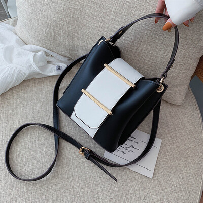 Qiao Bani 2019 new Korean fashion Dongdaemun hit color bucket bag hand shoulder shoulder diagonal trend handbags
Qiao Bani 2019 new Korean fashion Dongdaemun hit color bucket bag hand shoulder shoulder diagonal trend handbags