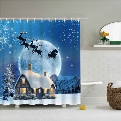 〖Follure〗Bathroom Waterproof Shower Curtain Christmas Snowman 3D Printed Decor Curtain
〖Follure〗Bathroom Waterproof Shower Curtain Christmas Snowman 3D Printed Decor Curtain